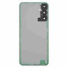 For Samsung Galaxy A24 SM-A245 Back Cover with Camera Lens Cover(Dark Red) - 3