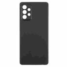 For Samsung Galaxy A72 4G SM-A725F Back Cover(Black) - 2