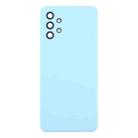 For Samsung Galaxy A32 4G SM-A325F Battery Back Cover with Camera Lens Cover(Blue) - 2