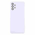 For Samsung Galaxy A32 4G SM-A325F Battery Back Cover with Camera Lens Cover(White) - 2