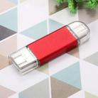 32GB 3 in 1 USB-C / Type-C + USB 2.0 + OTG Flash Disk, For Type-C Smartphones & PC Computer (Red) - 9