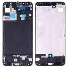 For Galaxy A50 SM-A505F/DS, A505FN/DS, A505GN/DS, A505FM/DS, A505YN  Front Housing LCD Frame Bezel Plate (Black) - 1