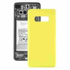 For Galaxy S10e SM-G970F/DS, SM-G970U, SM-G970W Original Battery Back Cover (Yellow) - 1