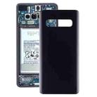 For Galaxy S10 SM-G973F/DS, SM-G973U, SM-G973W Original Battery Back Cover (Black) - 1