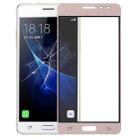 For Galaxy J3 Pro / J3110 Front Screen Outer Glass Lens (Gold) - 1