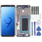 Original Super AMOLED LCD Screen for Galaxy S9 / G960F / DS / G960U / G960W / G9600 Digitizer Full Assembly with Frame (Grey) - 1