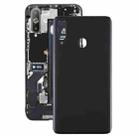 For Galaxy M40 Battery Back Cover (Black) - 1