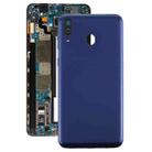 For Galaxy M20 Battery Back Cover (Blue) - 1