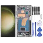 For Samsung Galaxy S23 Ultra SM-S918U US Edition Original LCD Screen Digitizer Full Assembly with Frame (Green) - 1