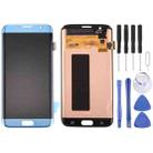 Original LCD Display + Touch Panel for Galaxy S7 Edge / G9350 / G935F / G935A / G935V(Blue) - 1