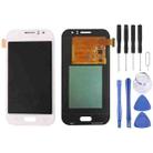 Original LCD Display + Touch Panel for Galaxy J1 Ace / J110(White) - 1