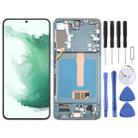 For Samsung Galaxy S22+ 5G SM-S906B 6.55 inch OLED  LCD Screen Digitizer Full Assembly with Frame (Green) - 1