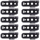 For Galaxy S10 10pcs Camera Lens Cover (Black) - 1