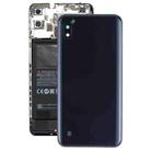 For Galaxy A10 SM-A105F/DS, SM-A105G/DS Battery Back Cover with Camera Lens & Side Keys (Black) - 1