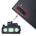 For Galaxy Note 10 10pcs Camera Lens Cover (Black) - 1