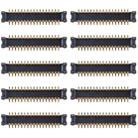 For Samsung Galaxy A30s 10pcs Motherboard LCD Display FPC Connector - 1