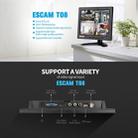 ESCAM T08 8 inch TFT LCD 1024x768 Monitor with VGA & HDMI & AV & BNC & USB for PC CCTV Security - 6