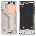 Front Housing LCD Frame Bezel Plate for Motorola Moto One (P30 Play) (Silver) - 1
