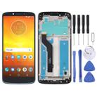 TFT LCD Screen for Motorola Moto E5 Plus Digitizer Full Assembly with Frame(Black) - 1