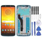 TFT LCD Screen for Motorola Moto E5 Plus Digitizer Full Assembly with Frame(Blue) - 1