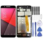 OEM LCD Screen for Vodafone Smart N9 / VFD720 with Digitizer Full Assembly With Frame (Black) - 1