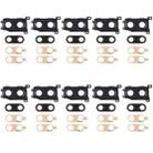 For Huawei Enjoy 9 Plus  10pcs Camera Lens Cover (Black) - 1