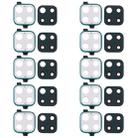 For Huawei Nova 6 SE  10pcs Camera Lens Cover (Green) - 1