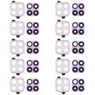 For Huawei Nova 6 SE  10pcs Camera Lens Cover (Purple) - 1