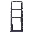 For OPPO Realme 5s  SIM Card Tray + SIM Card Tray + Micro SD Card Tray (Purple) - 2