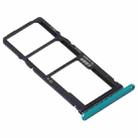 SIM Card Tray + SIM Card Tray + Micro SD Card Tray for Huawei Y7p (Green) - 3