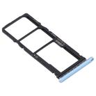 SIM Card Tray + SIM Card Tray + Micro SD Card Tray for Huawei Y7p (Baby Blue) - 3