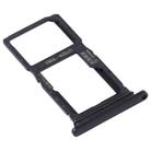 SIM Card Tray + SIM Card Tray / Micro SD Card Tray for Huawei Y9s(Black) - 3