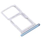 SIM Card Tray + SIM Card Tray / Micro SD Card Tray for Huawei Y9s(Baby Blue) - 3