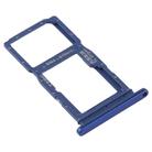 SIM Card Tray + SIM Card Tray / Micro SD Card Tray for Huawei Y9s 2020 (Blue) - 3