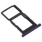 SIM Card Tray + SIM Card Tray / Micro SD Card Tray for Huawei Y9s 2020 (Purple) - 3