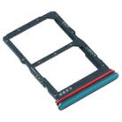 SIM Card Tray + NM Card Tray for Huawei P40 Lite 5G (Green) - 3