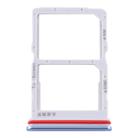 SIM Card Tray + NM Card Tray for Huawei P40 Lite 5G (Baby Blue) - 2