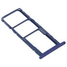 SIM Card Tray + SIM Card Tray + Micro SD Card Tray for Huawei Y6s (2019) (Blue) - 3