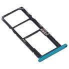 SIM Card Tray + SIM Card Tray + Micro SD Card Tray for Huawei Y6s (2020) (Green) - 3