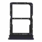 SIM Card Tray + NM Card Tray for Huawei P Smart 2020 (Black) - 2