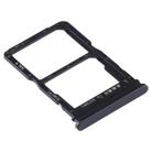 SIM Card Tray + NM Card Tray for Huawei Y8p (Black) - 3