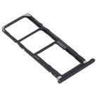 SIM Card Tray + SIM Card Tray + Micro SD Card Tray for Huawei Enjoy Max (Black) - 3