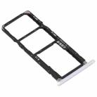 SIM Card Tray + SIM Card Tray + Micro SD Card Tray for Huawei Enjoy Max (Silver) - 3