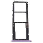 SIM Card Tray + SIM Card Tray + Micro SD Card Tray for Huawei Y8s (Purple) - 2