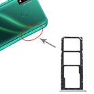 SIM Card Tray + SIM Card Tray + Micro SD Card Tray for Huawei Y8s (Silver) - 1