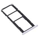 SIM Card Tray + SIM Card Tray + Micro SD Card Tray for Huawei Y8s (Silver) - 3