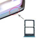 SIM Card Tray + NM Card Tray for Huawei P40 Lite (Green) - 1