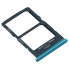 SIM Card Tray + NM Card Tray for Huawei P40 Lite (Green) - 3