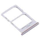 SIM Card Tray + NM Card Tray for Huawei P40 Lite (Silver) - 3