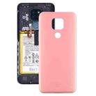 Battery Back Cover for Motorola Moto G9 Play / Moto G9 (India) (Pink) - 1